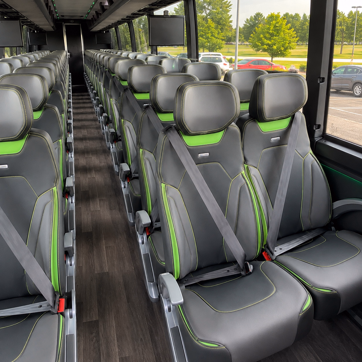 dothan charter bus interior