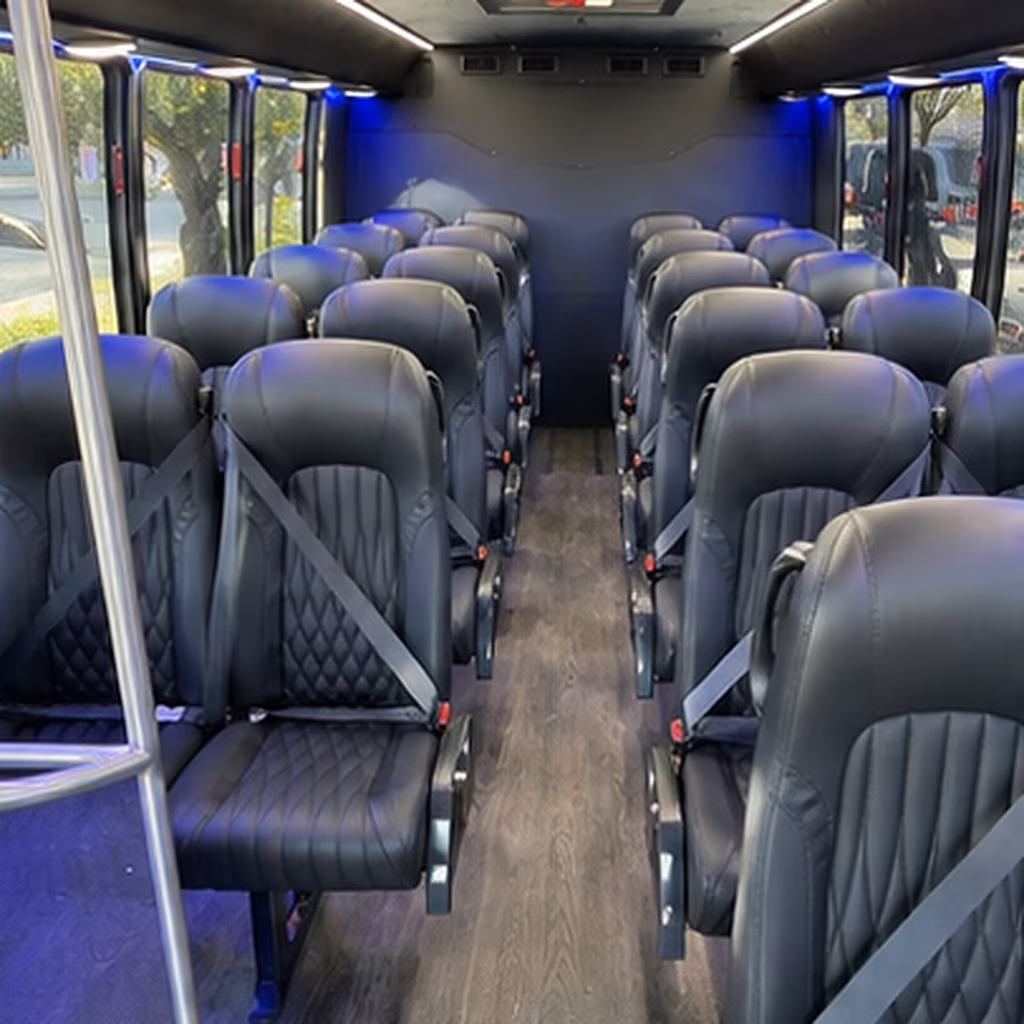 dothan school event transportation onboard seating