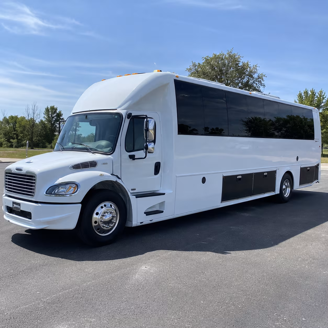 madison 40 passenger party bus