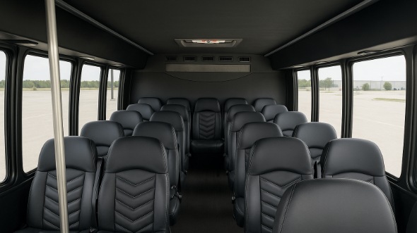 dothan 18 passenger minibus inside