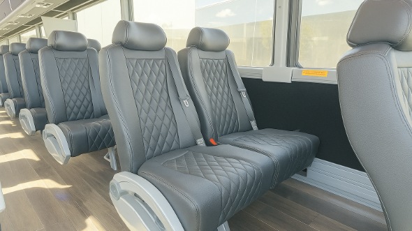 dothan 25 passenger minibus interior